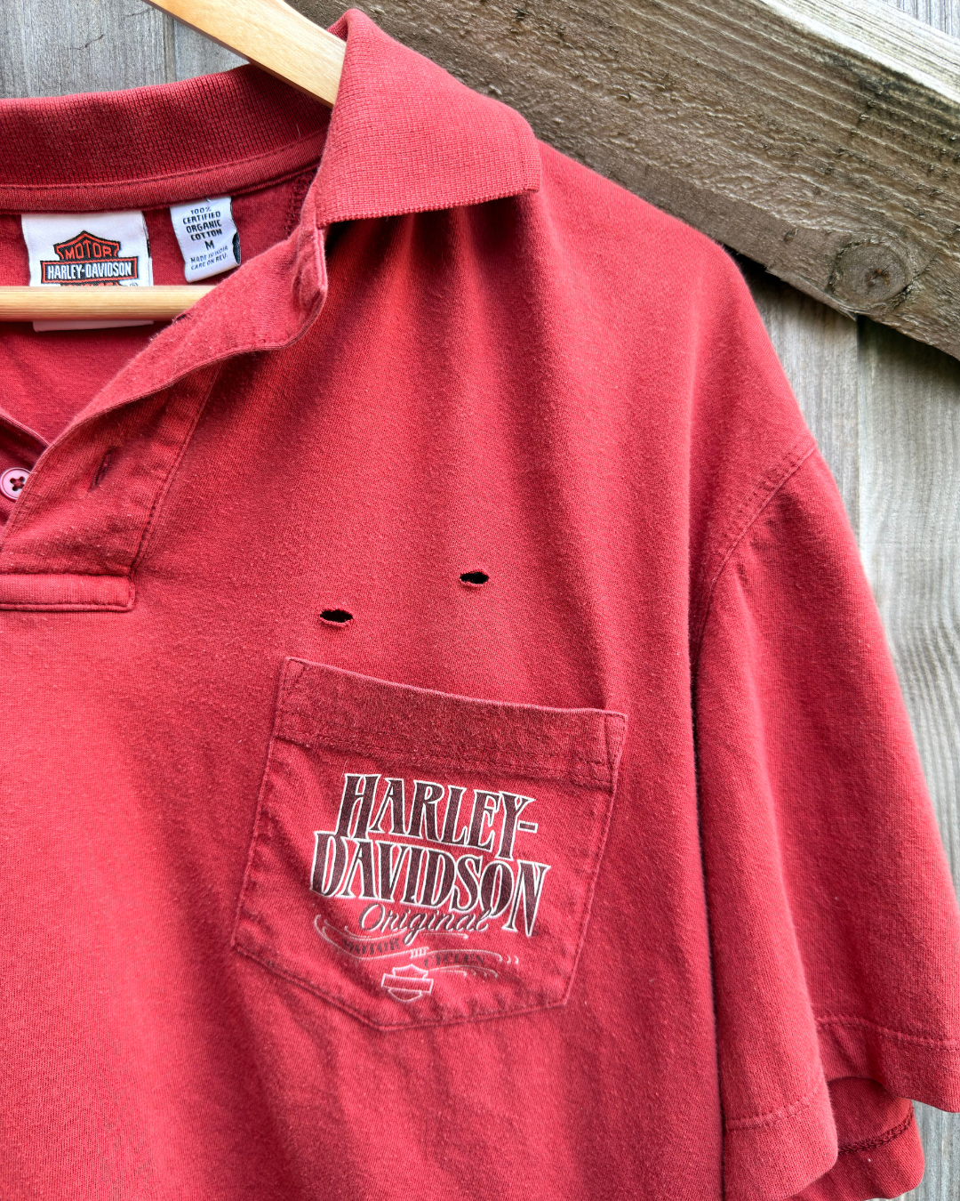Harley Davidson Cropped Polo