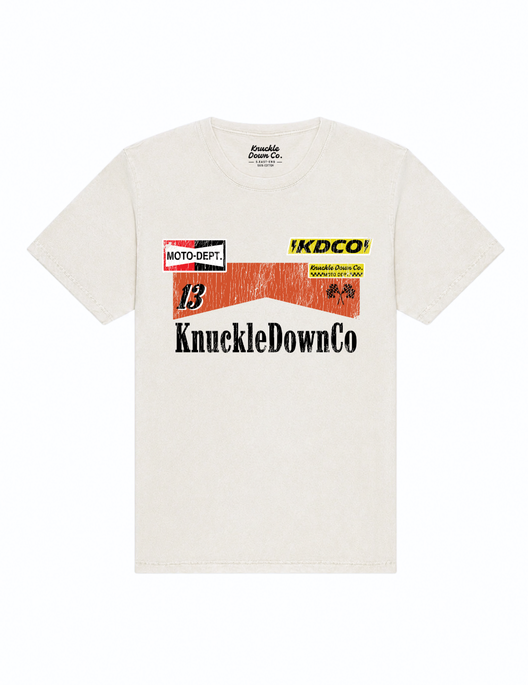 PIT CREW - T-Shirt (Vintage White)