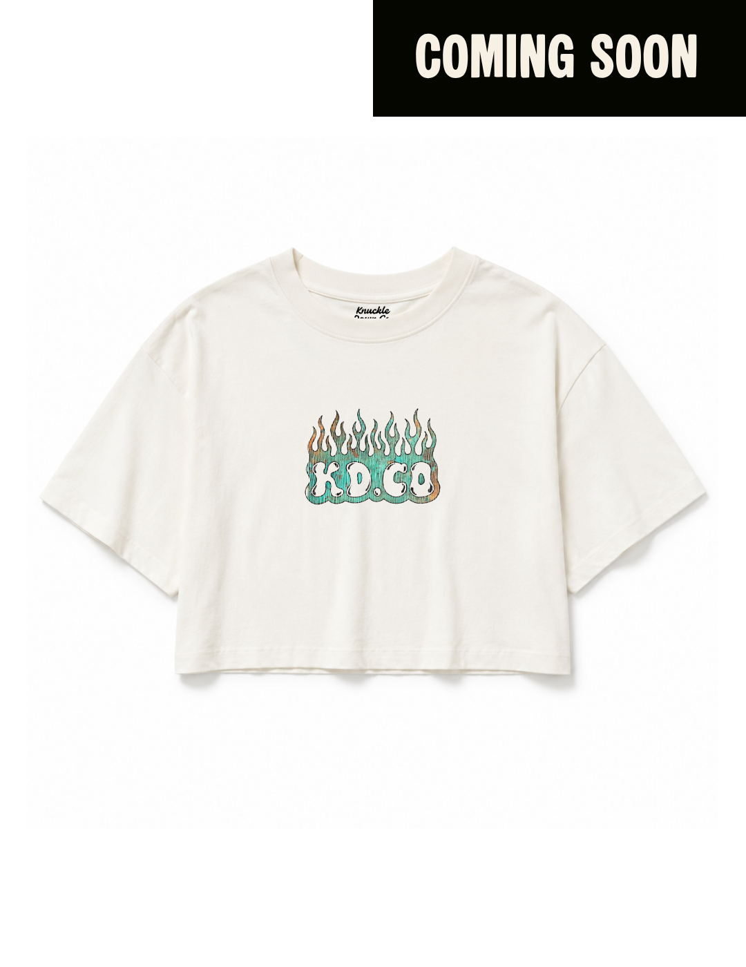 PATINA - Cropped T-Shirt (Vintage White)