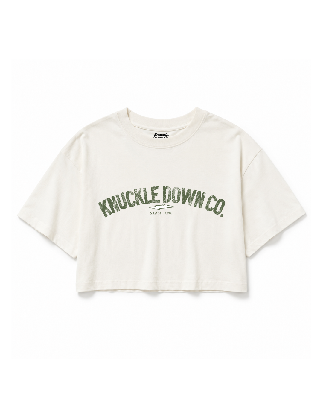 CLASSIC - Cropped T-Shirt (Vintage White)