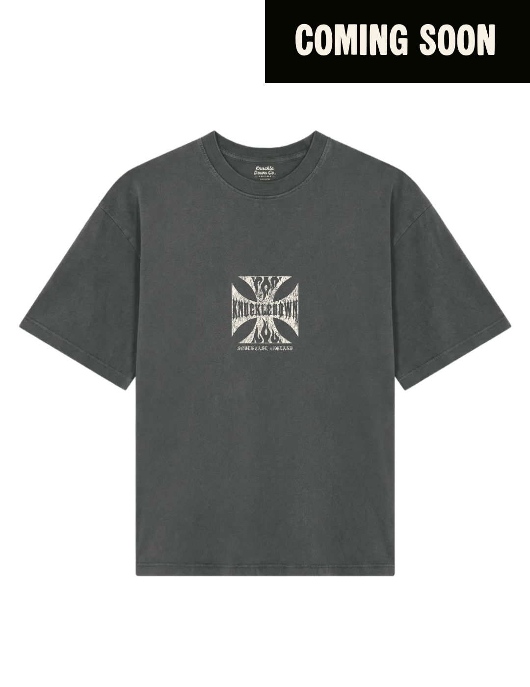 S.EAST IRON - T-Shirt (Washed Black)