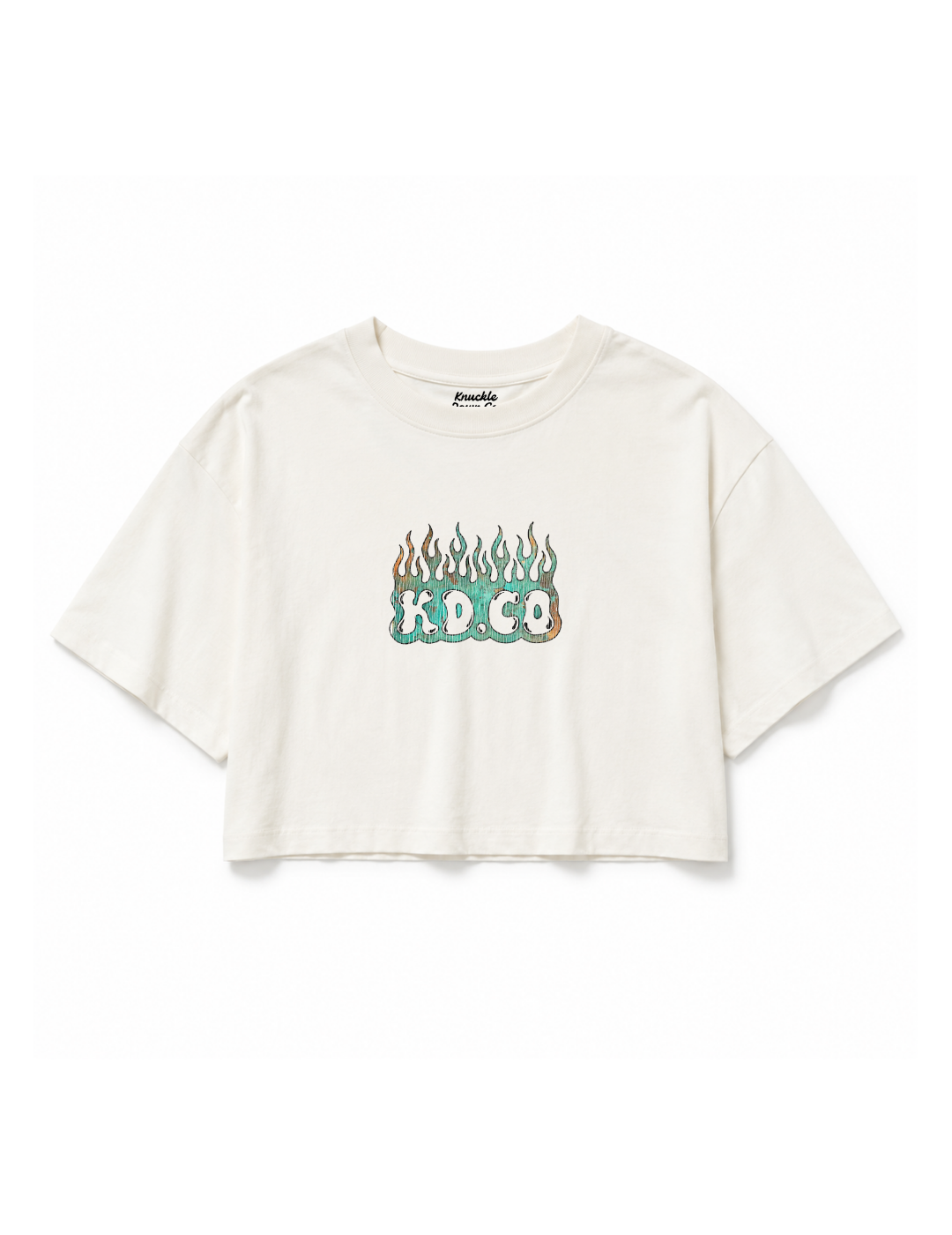 PATINA - Cropped T-Shirt (Vintage White)