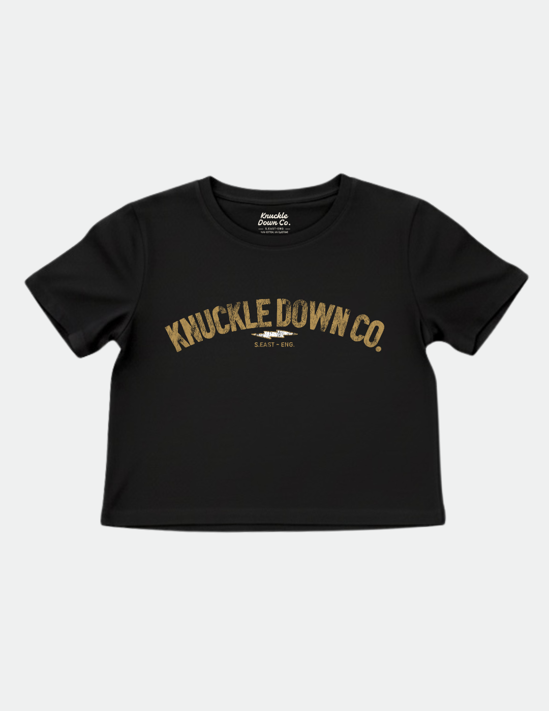 CLASSIC - Cropped T-Shirt (Black)