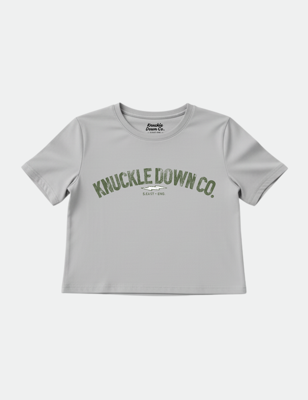 CLASSIC - Cropped T-Shirt (Cement)