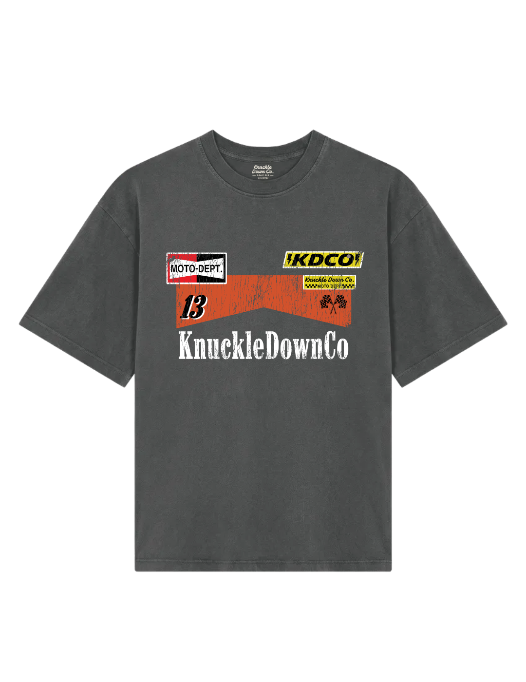 PIT CREW - T-Shirt (Washed Black)