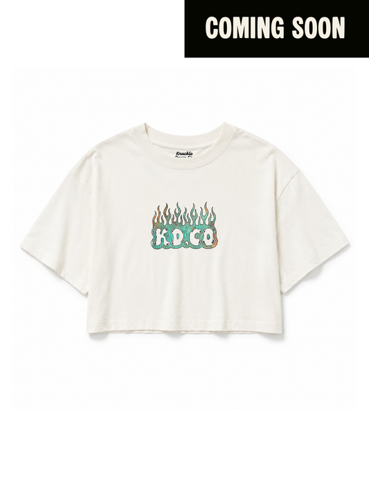PATINA - Cropped T-Shirt (Vintage White)
