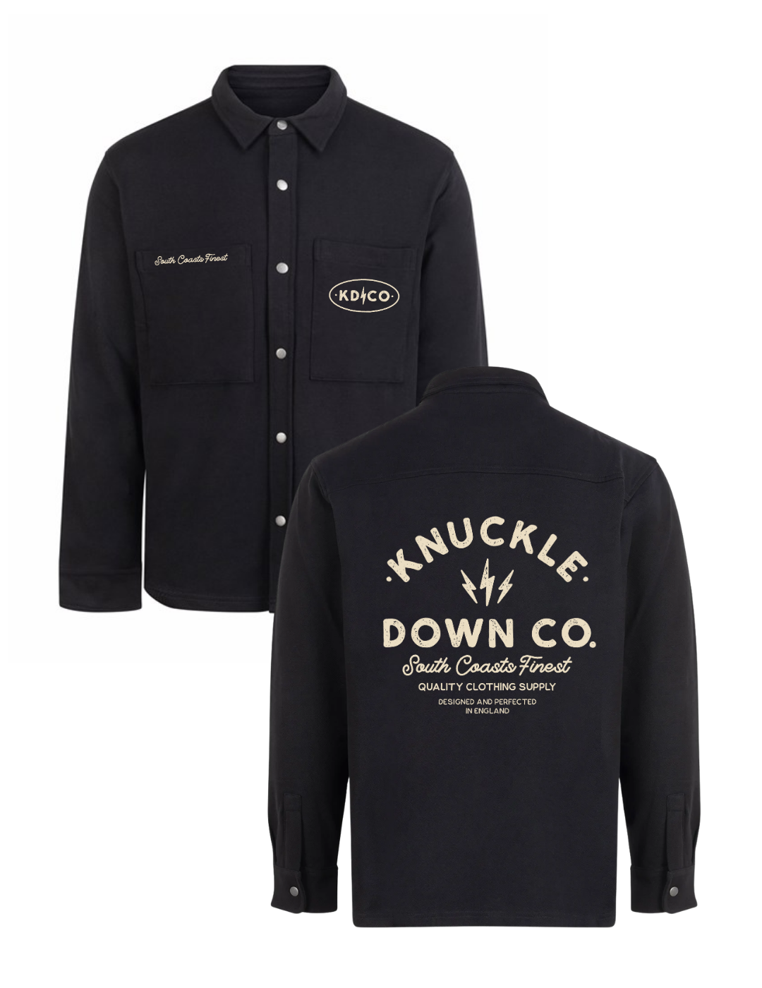 KD.CO - Utility Overshirt (Black)