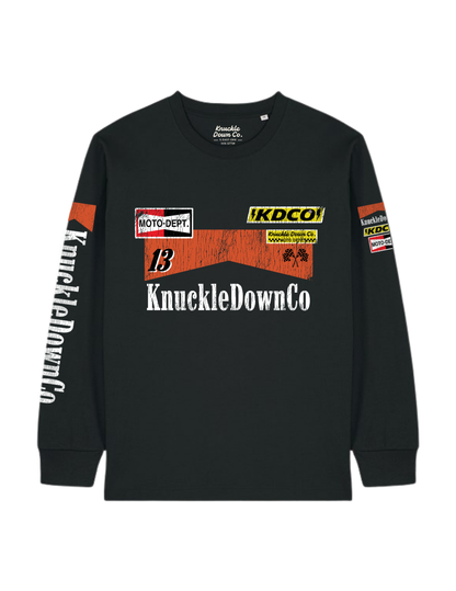 PIT CREW - Long Sleeve T-Shirt (Black)