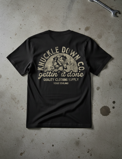 GETTIN' IT DONE - T-Shirt (Black)