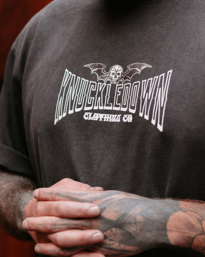 NOCTURNAL - Boxy T-Shirt (Washed Black)