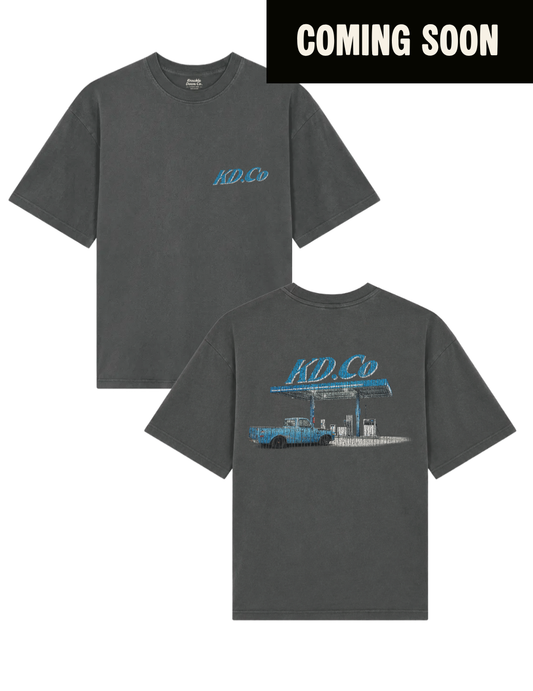 PIT STOP - T-Shirt (Washed Black)