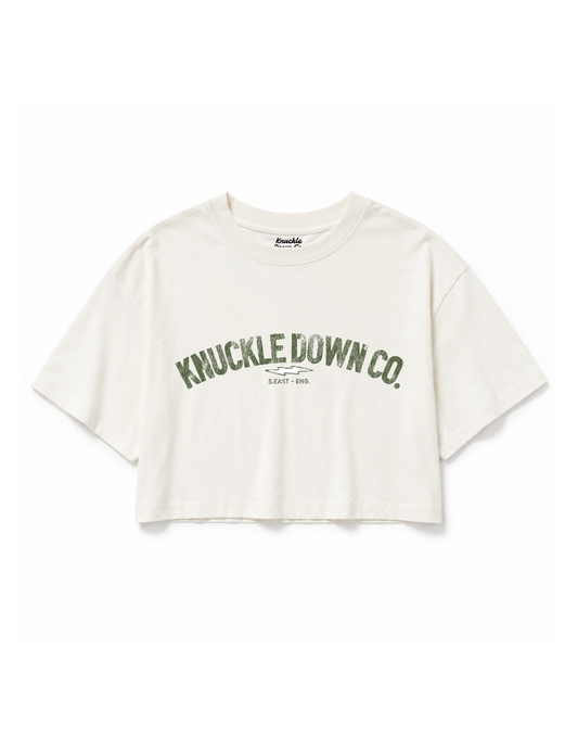 CLASSIC - Cropped T-Shirt (Vintage White)