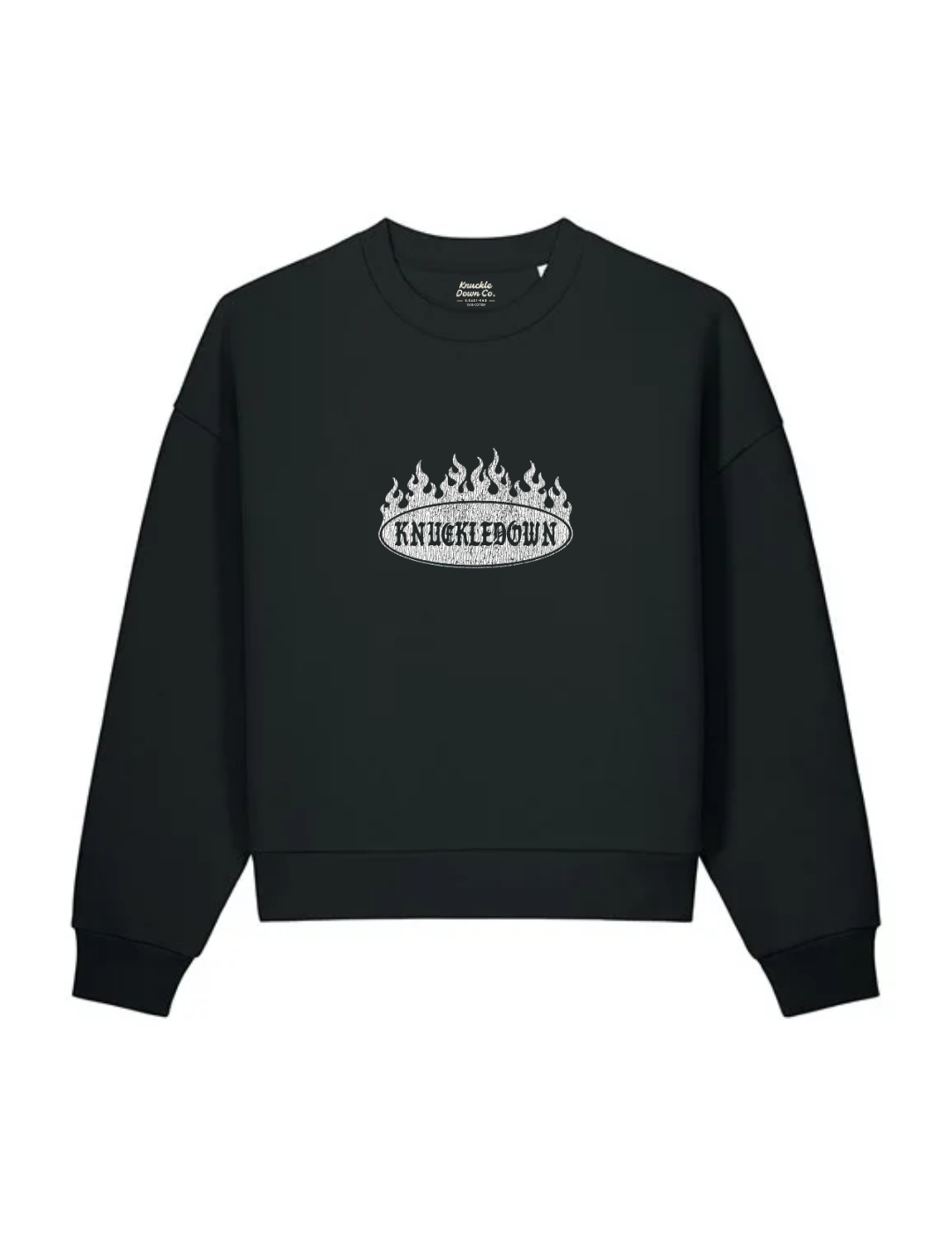 BURNOUT - Heavyweight Sweatshirt (Black)