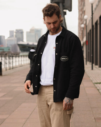 KD.CO - Utility Overshirt (Black)