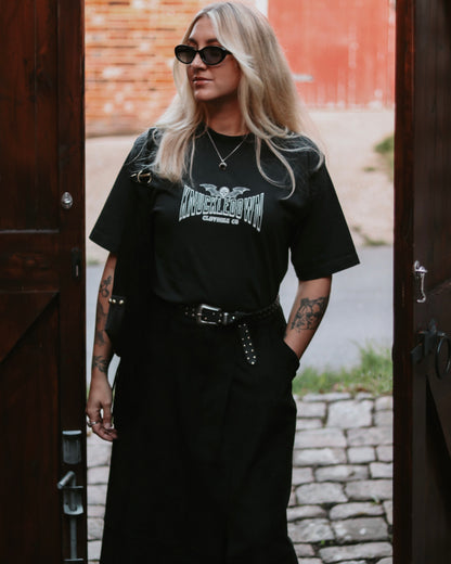 NOCTURNAL - Boxy T-Shirt (Washed Black)