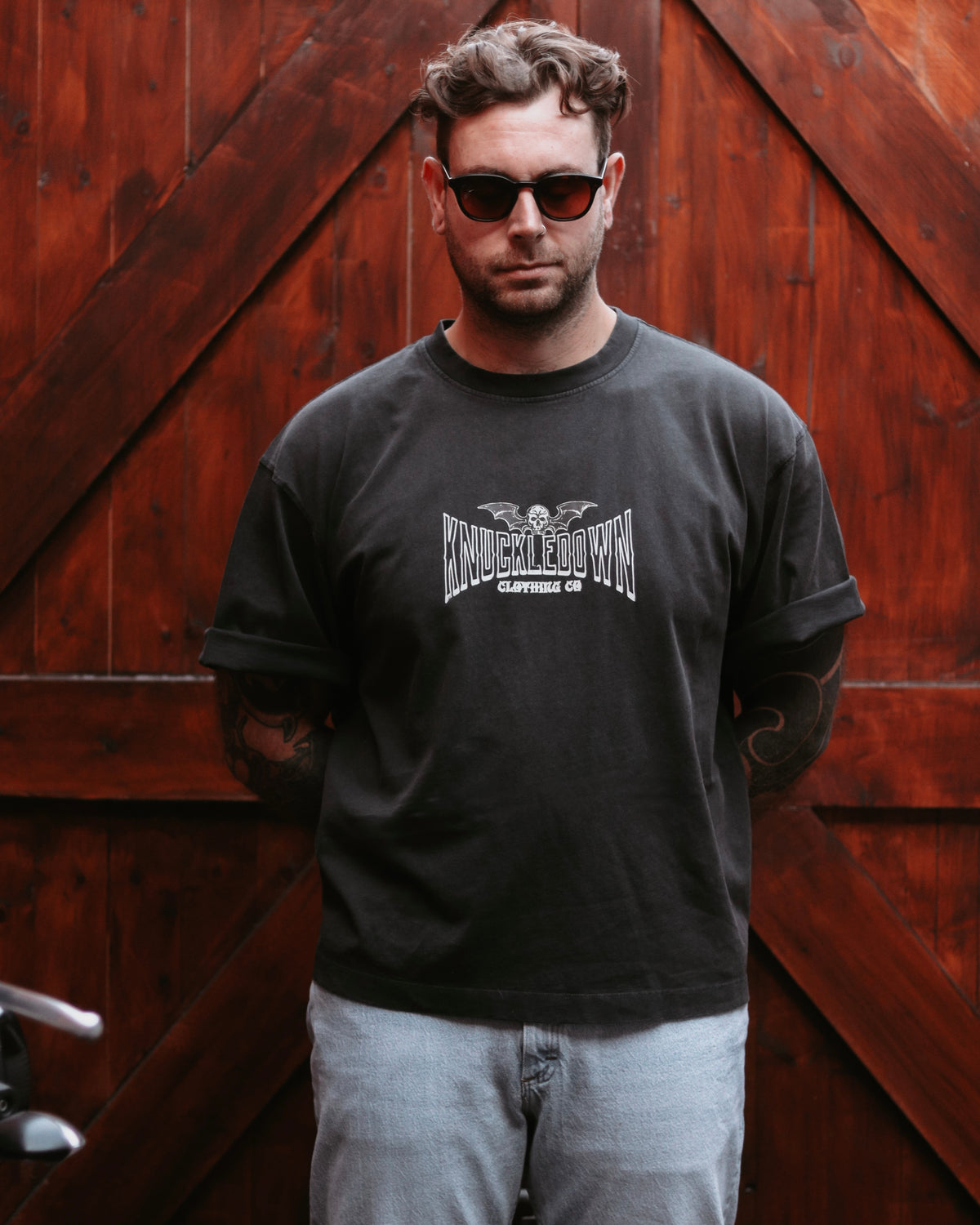 NOCTURNAL - Boxy T-Shirt (Washed Black)