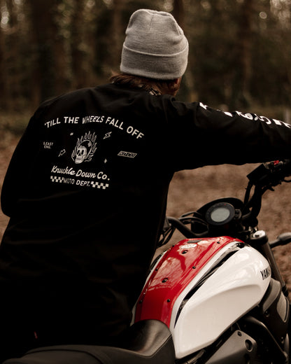 MOTO DEPT - Long Sleeve T-Shirt (Black)