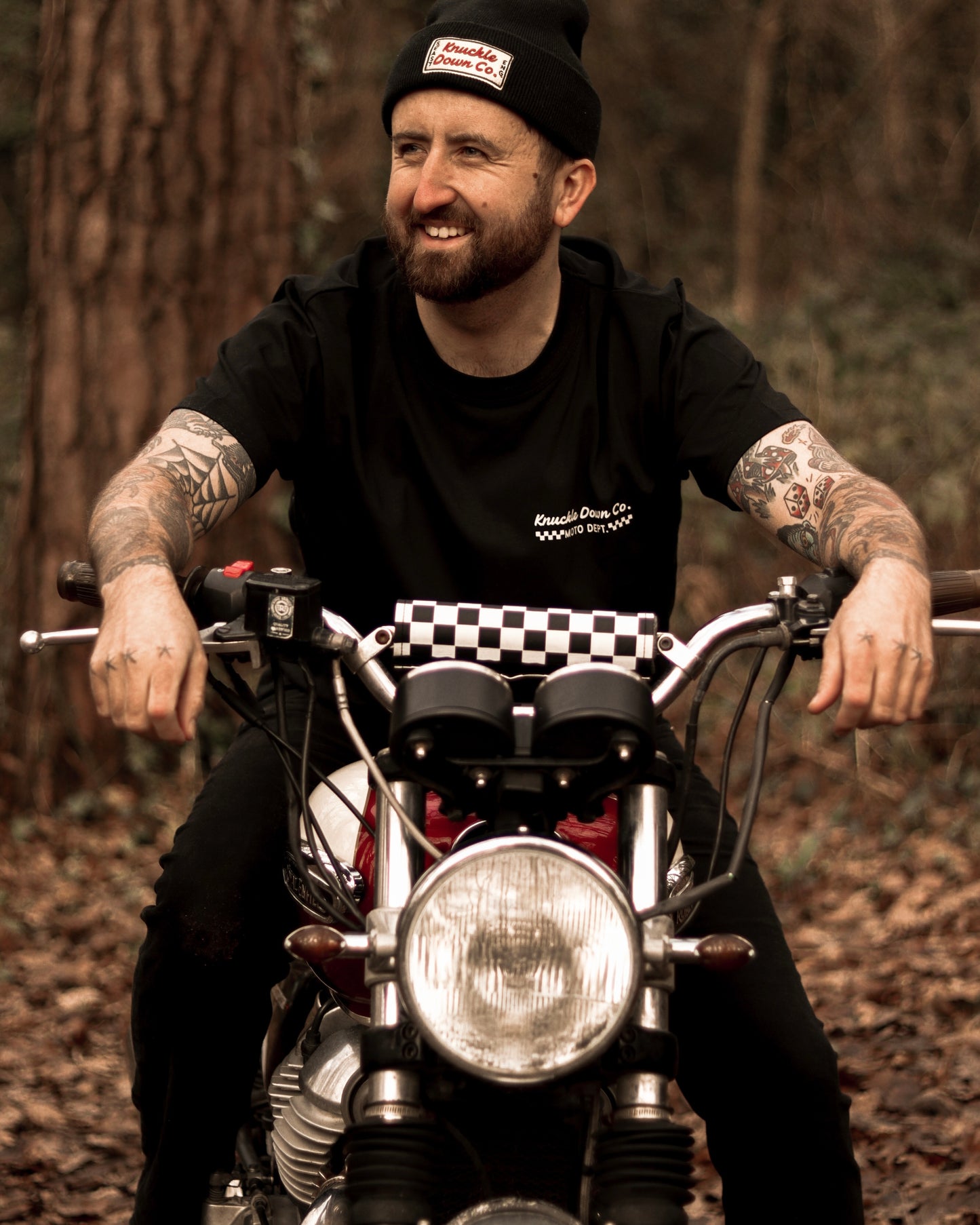 MOTO DEPT - T-Shirt (Black)