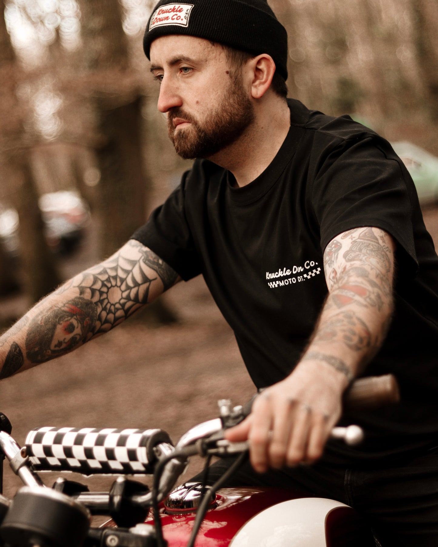 MOTO DEPT - T-Shirt (Black)