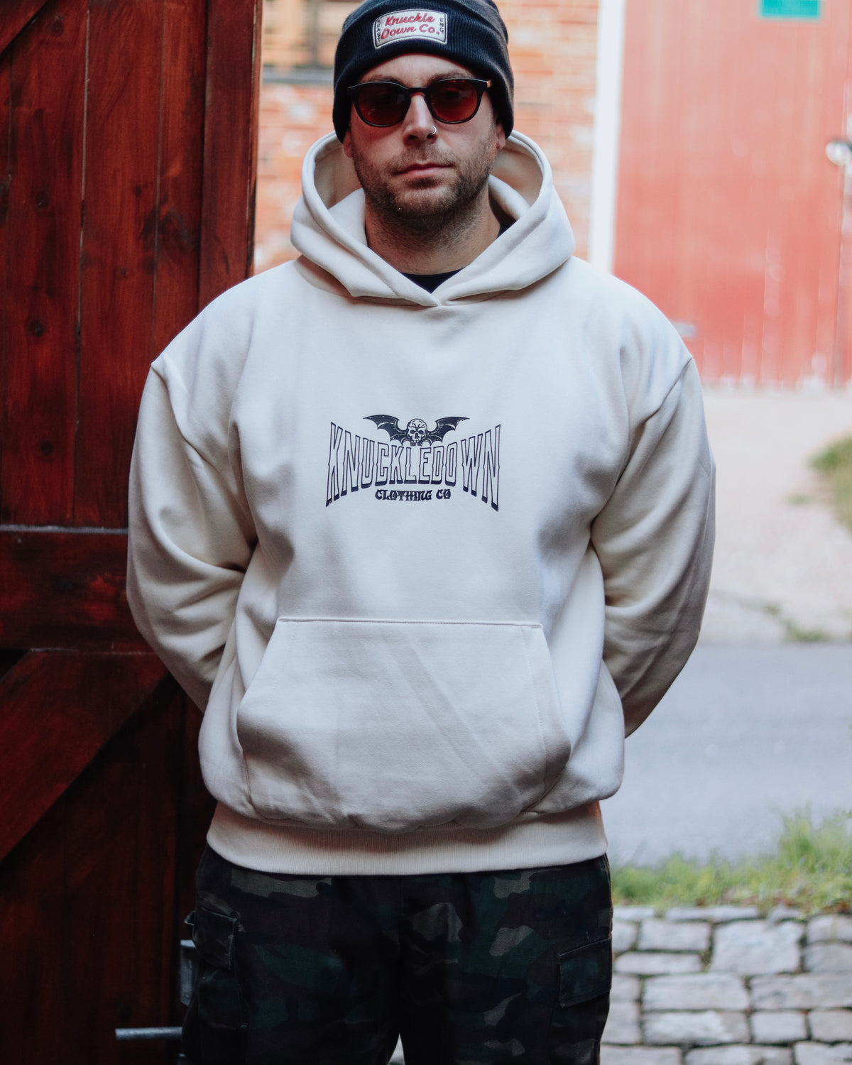 NOCTURNAL - Heavyweight Hoodie (Cream)