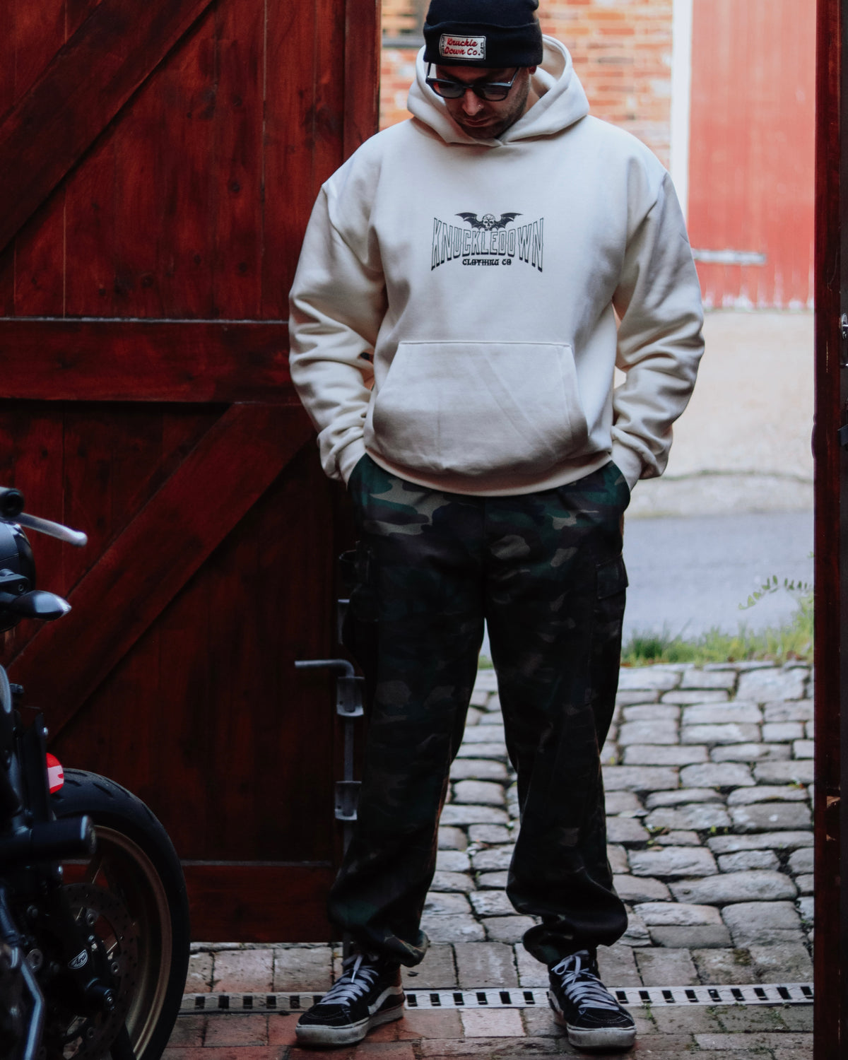 NOCTURNAL - Heavyweight Hoodie (Cream)