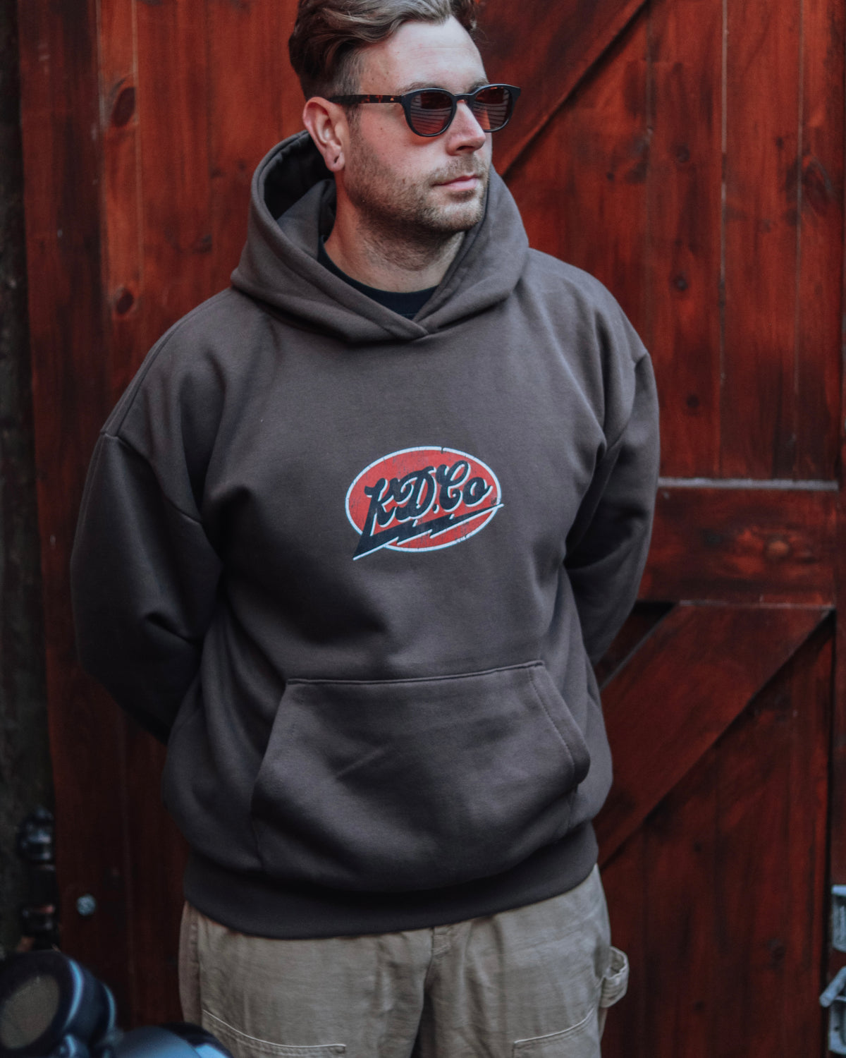 DAKOTA - Heavyweight Hoodie (Vintage Brown)