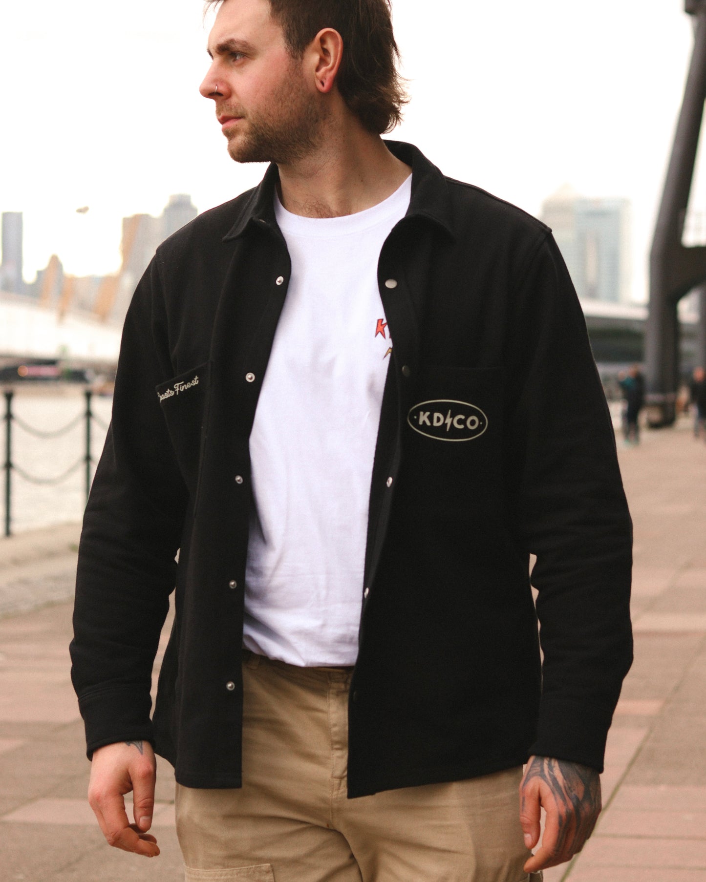KD.CO - Utility Overshirt (Black)