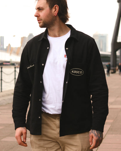 KD.CO - Utility Overshirt (Black)