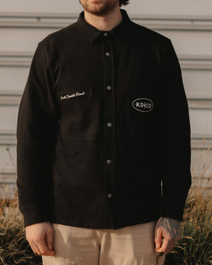 KD.CO - Utility Overshirt (Black)