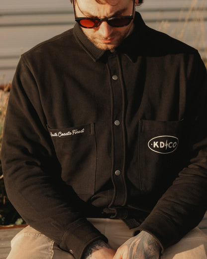 KD.CO - Utility Overshirt (Black)