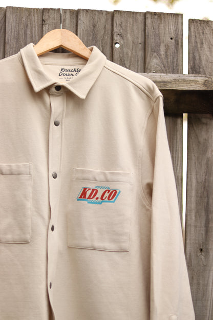 WORKWEAR - Utility Overshirt (Natural)