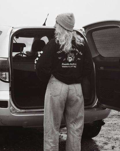 MOTO DEPT - Long Sleeve T-Shirt (Black)